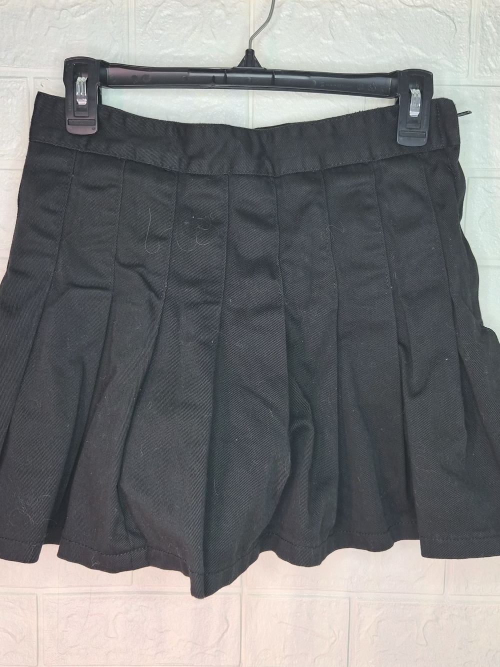 J.Galt Shanghai Made Black Skater Mini Skort Size M school uniform Pleated